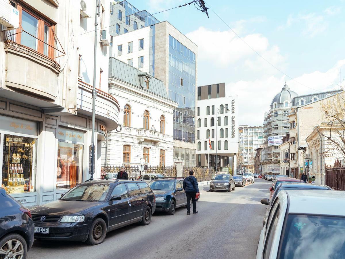 Alba Apartment On Calea Victoriei Bukares Bagian luar foto